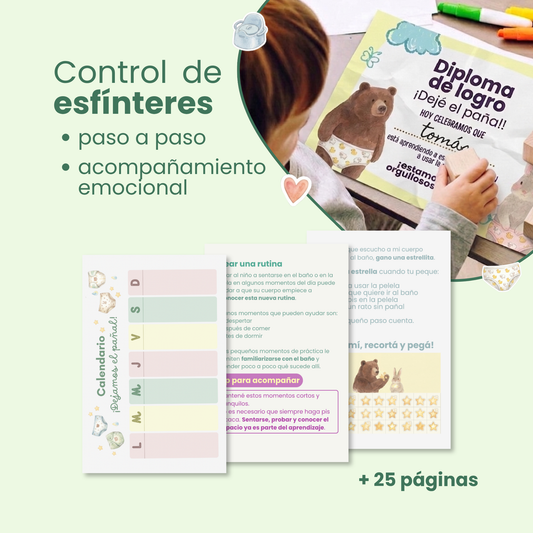 ¡Dejamos el pañal!