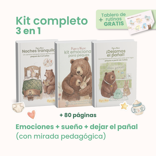 Kit completo Pipa y Nico + REGALO