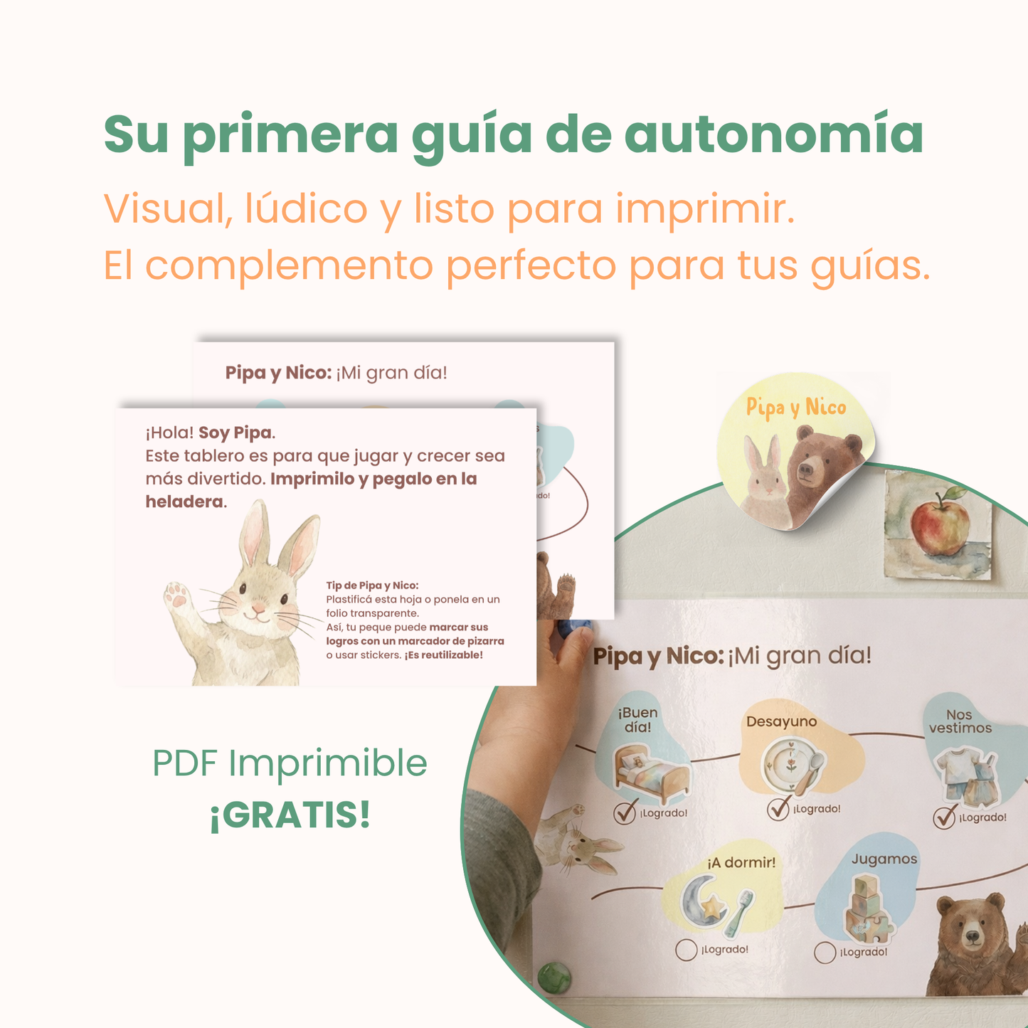 Kit completo Pipa y Nico + REGALO